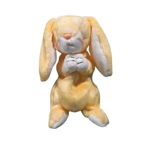 TY Beanie Baby GRACE Praying Bunny with Tags Yellow Rabbit RARE & Retired | 2000